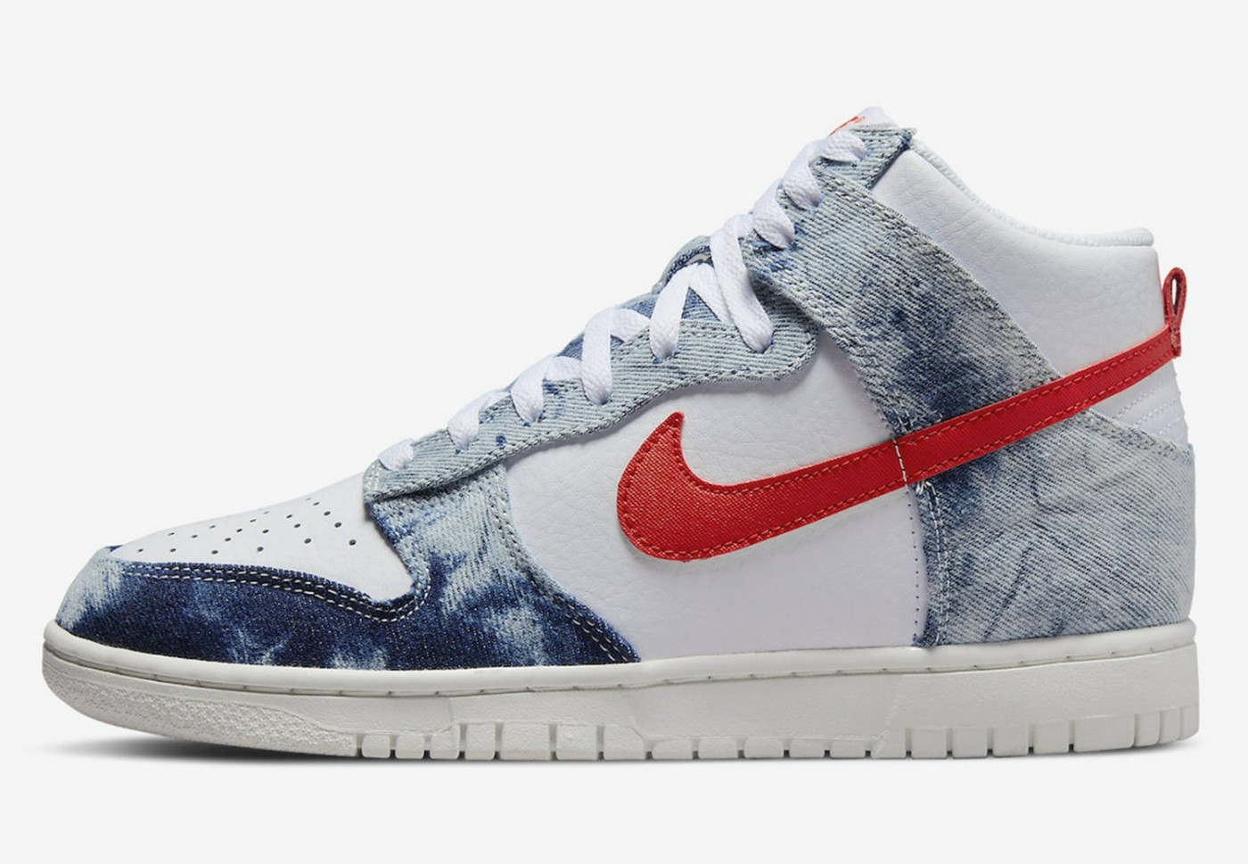 Nike,Dunk High,WMNS,Washed Den  水洗丹宁 Dunk 官图曝光！发售日期正式确定！