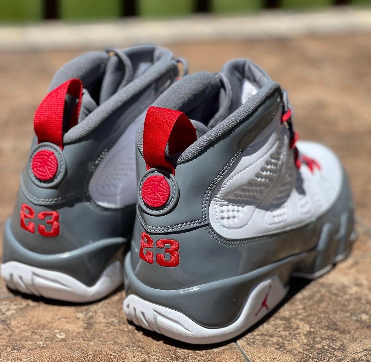 Air Jordan 9,AJ9,发售,CT8019-162  酷灰漆皮有点帅！AJ9 “Fire Red” 实物曝光！