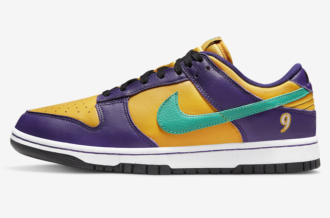 Dunk Low,发售,Nike,DO9581-500  致敬名人堂球星！全新洛杉矶 Dunk Low 即将登场！