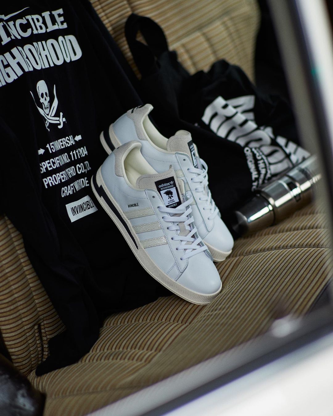 Campus,adidas Originals,NEIGHB   本月惊喜 +1！中底「带闪电」的三叶草三方联名曝光！