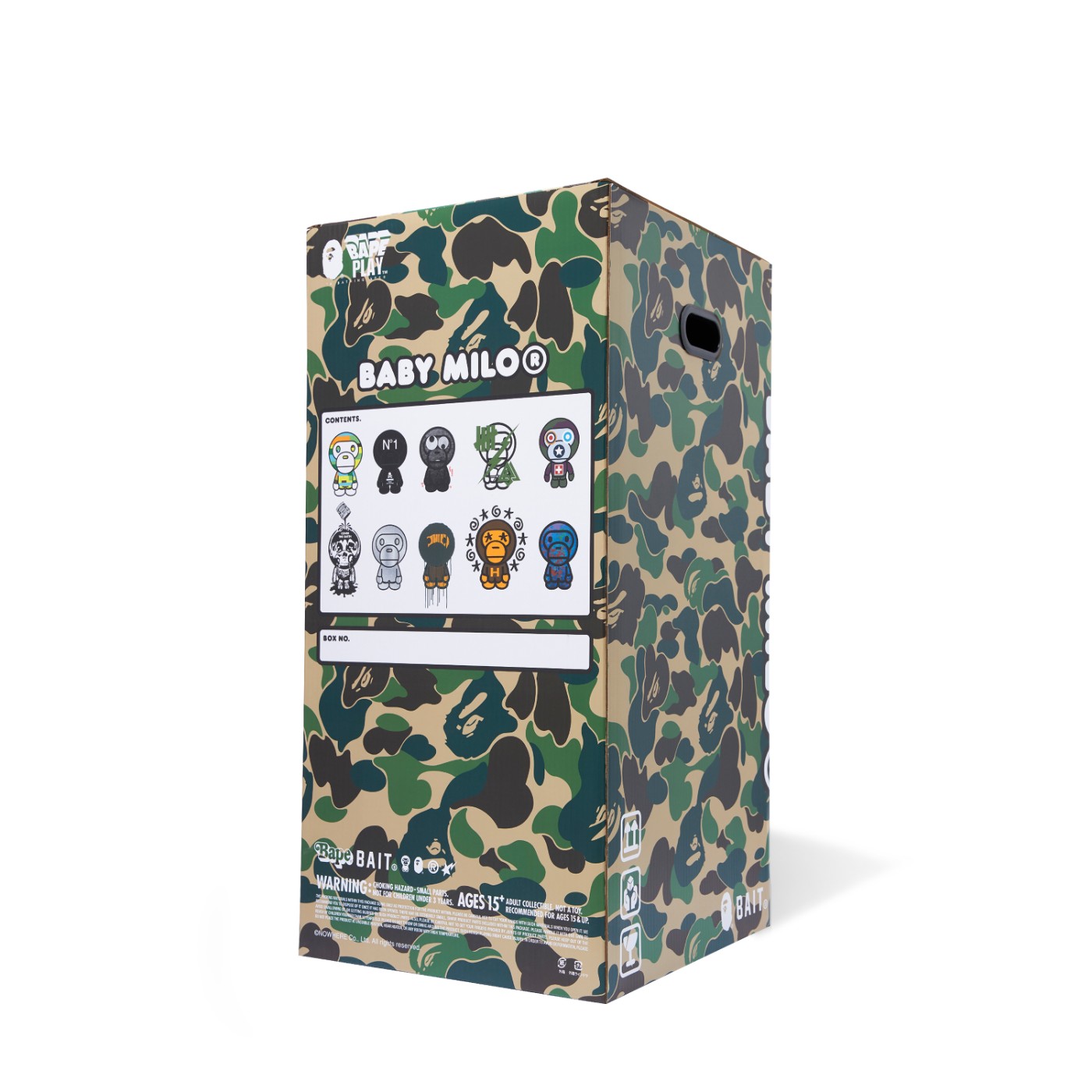 BAPE,BAIT,BABY MILO,发售  苦等四年终于来了！BAPE® x BAIT 猿人公仔系列即将发售！