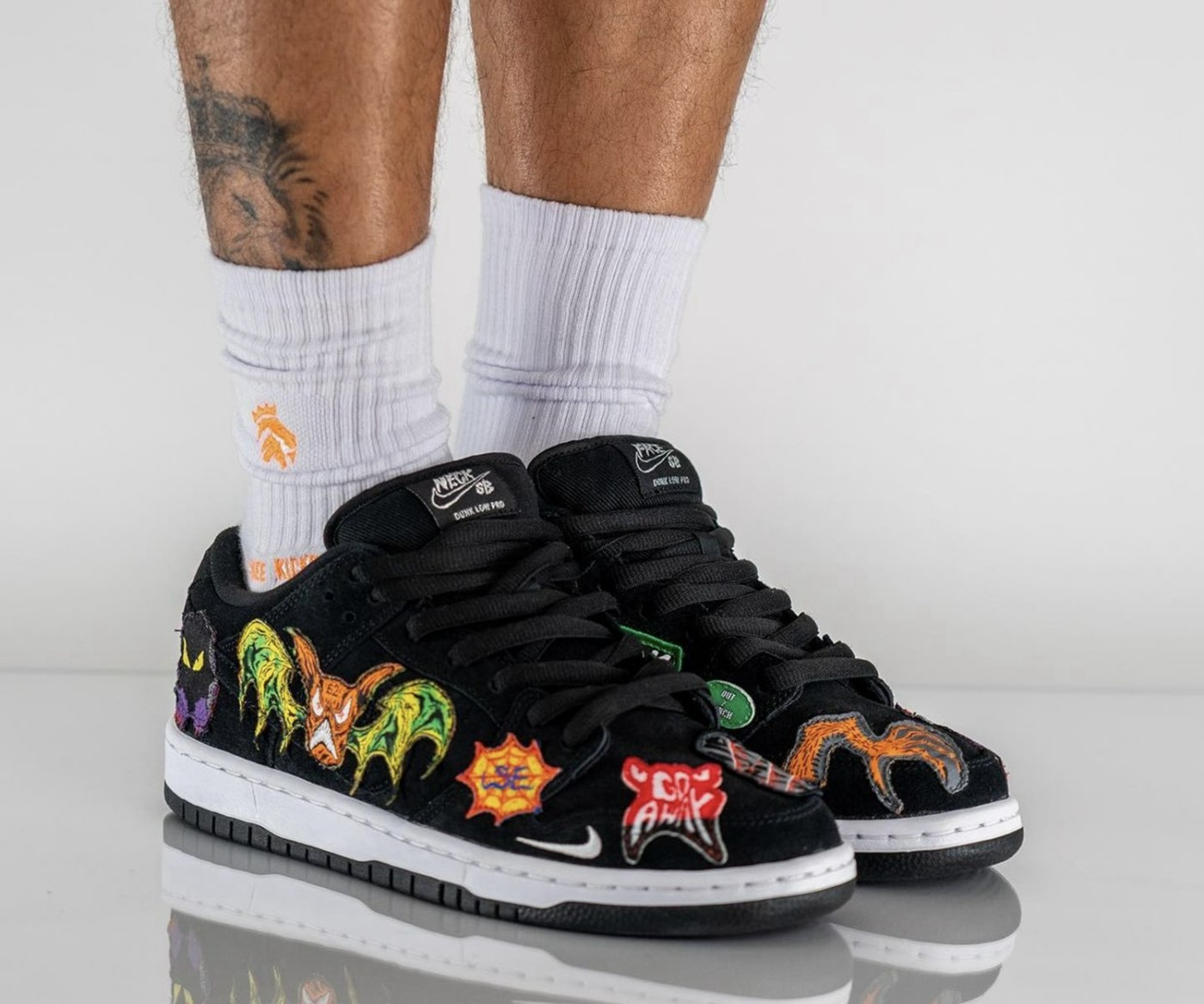 Neckface,Nike,SB Dunk Low,DQ44  胆小慎入！2022 万圣节 Nike 新鞋实物上脚曝光！