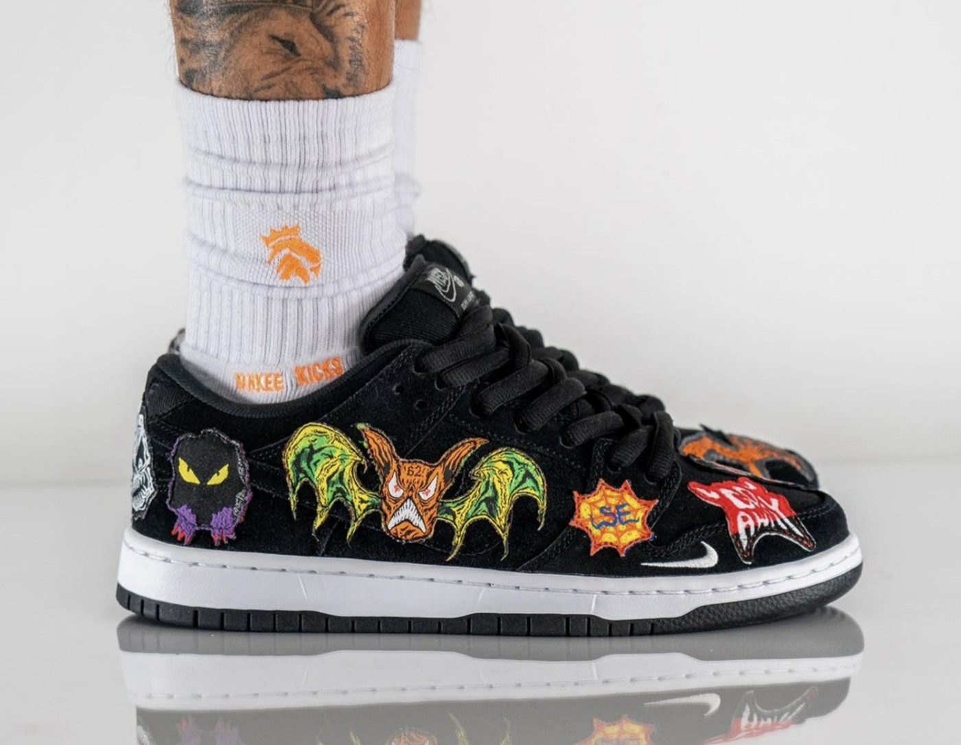 Neckface,Nike,SB Dunk Low,DQ44  胆小慎入！2022 万圣节 Nike 新鞋实物上脚曝光！