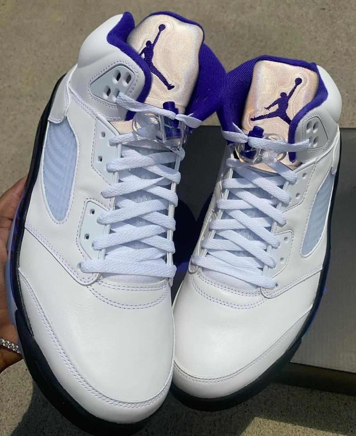 AJ,Air Jordan 5,Concord,DD0587  「康扣」配色 AJ5 你爱了吗？！距离发售不远了！