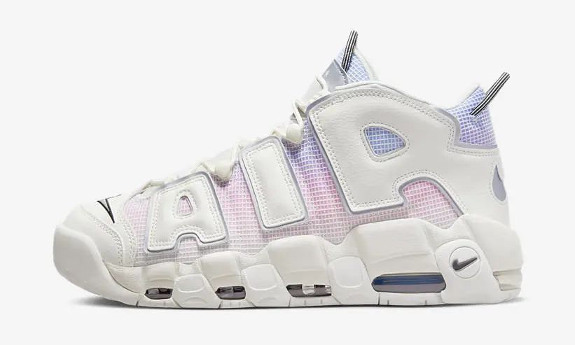 Nike,Air More Uptempo,Phantom,  渐变日落有点骚！这种质感的「大 AIR」真不多见！