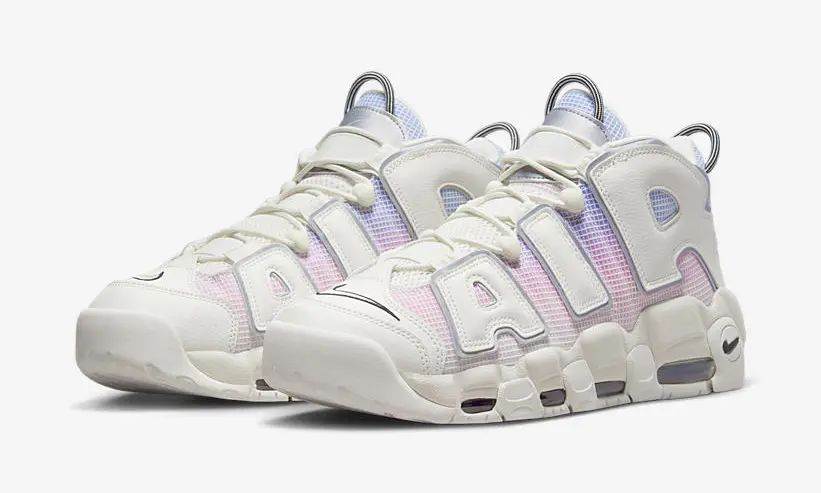 Nike,Air More Uptempo,Phantom,  渐变日落有点骚！这种质感的「大 AIR」真不多见！