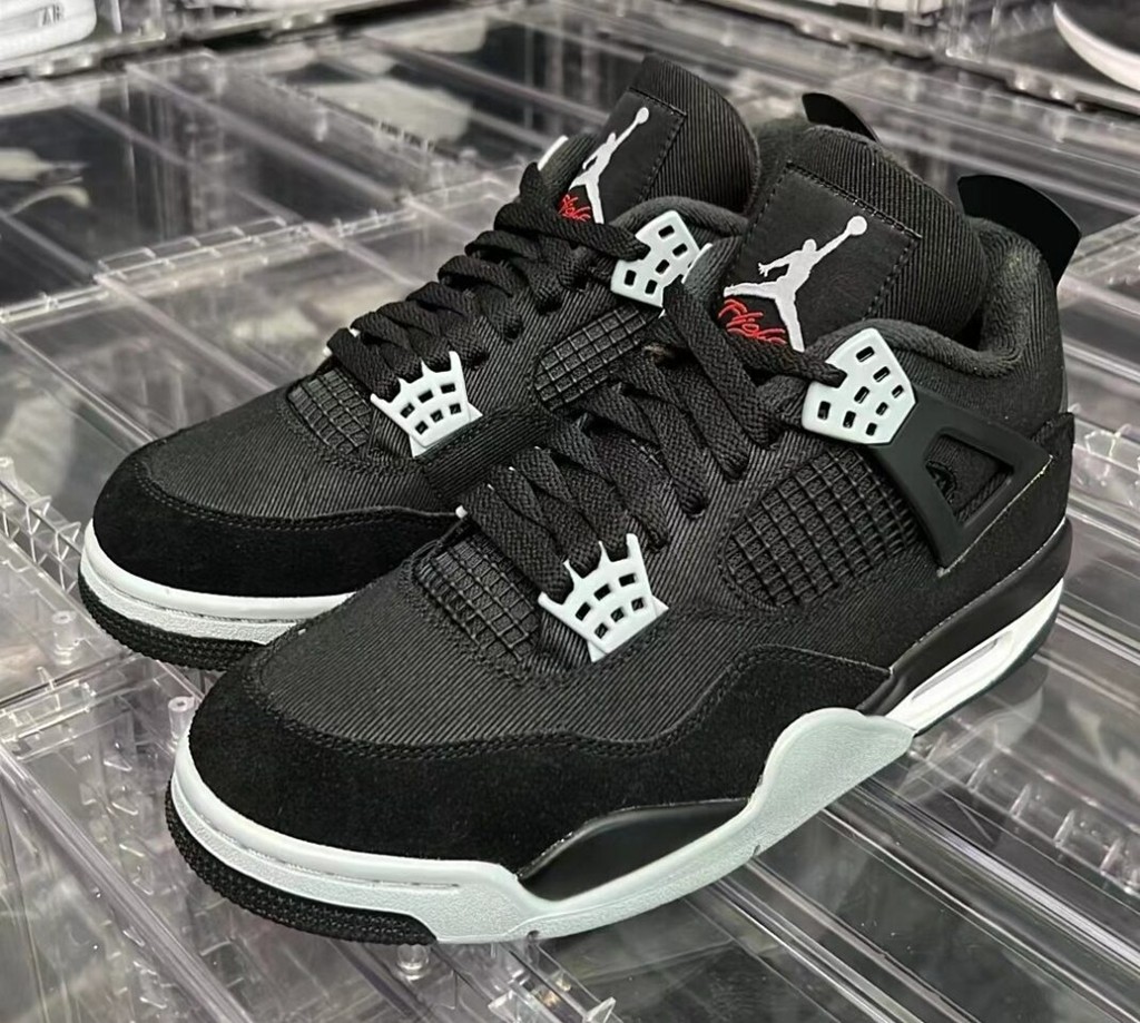 Air Jordan 4,Black Canvas,DH71  啊这！「小阿姆」AJ4 疑似跳票！但好消息是……