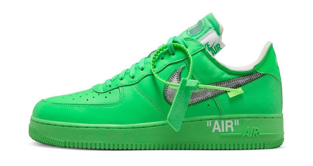 OFF-WHITE,Nike,Air Force 1 Low  「绿色艺术馆」OW x AF1 官图曝光！暗示即将突袭发售！