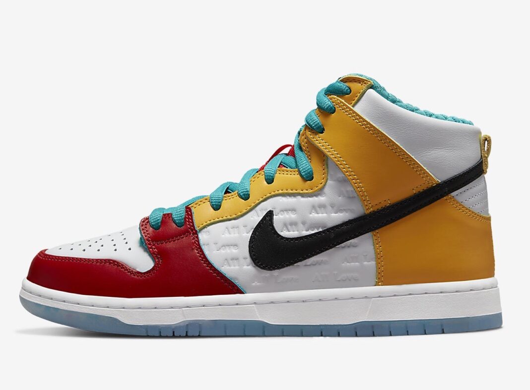FroSkate,Nike,SB Dunk High,All  糖果外底真诱人！Dunk 新联名细节太丰富！