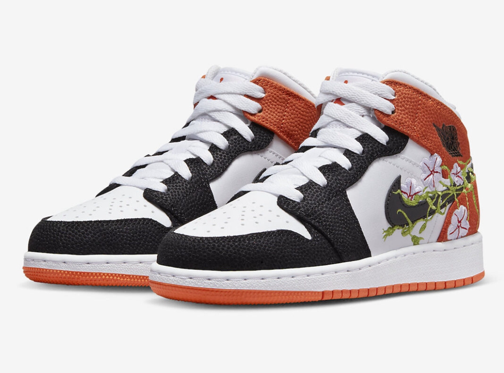 Air Jordan 1 Mid GS,DQ8390-100  AJ1 被玩出花了！发售信息刚刚曝光！