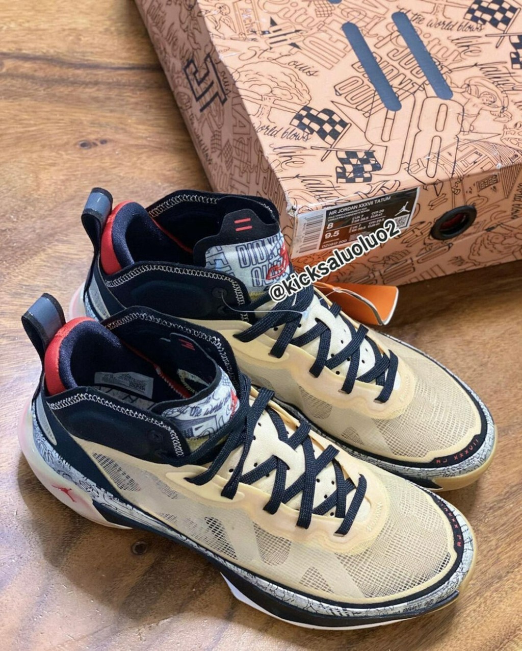 Air Jordan 37 PE,Satou Sabally  AJ37 第二款球员 PE 曝光！没想到竟然是她！