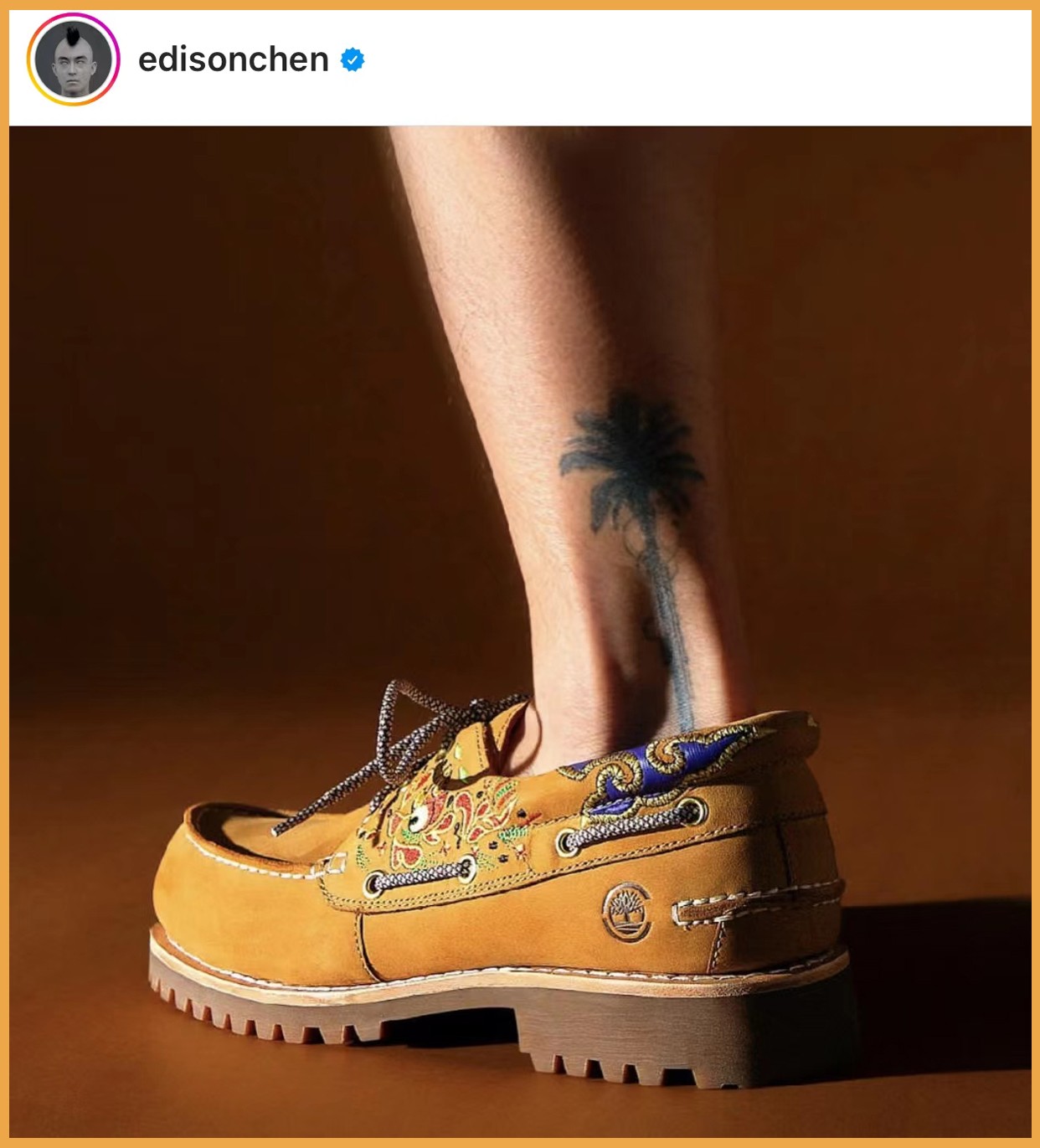 TIMBERLAND,CLOT  冠希上脚「神秘联名鞋」突袭发售！官图拍的也太燃了！
