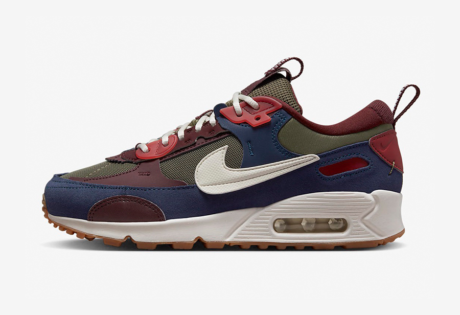 Nike,Air Max 90,DM9922-200,Med  解构拼接设计 + 户外风配色！全新 Air Max 90 官图曝光！