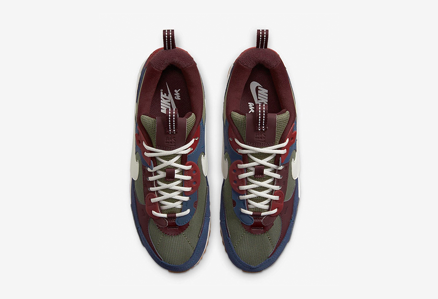 Nike,Air Max 90,DM9922-200,Med  解构拼接设计 + 户外风配色！全新 Air Max 90 官图曝光！