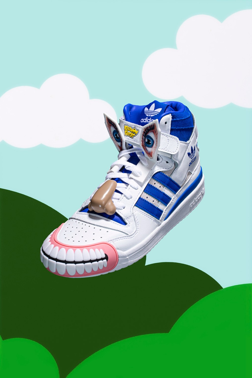 Kerwin Frost,Bella Hadid,adida  性感超模上脚阿迪「马脸鞋」！网友：也就她能拯救了…