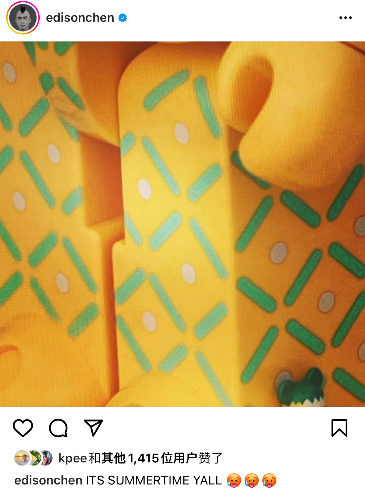 CLOT,BE@RBRICK,HBA,JUICE  冠希又营业了！晒神秘积木熊联名！还上脚 Jordan 新联名！