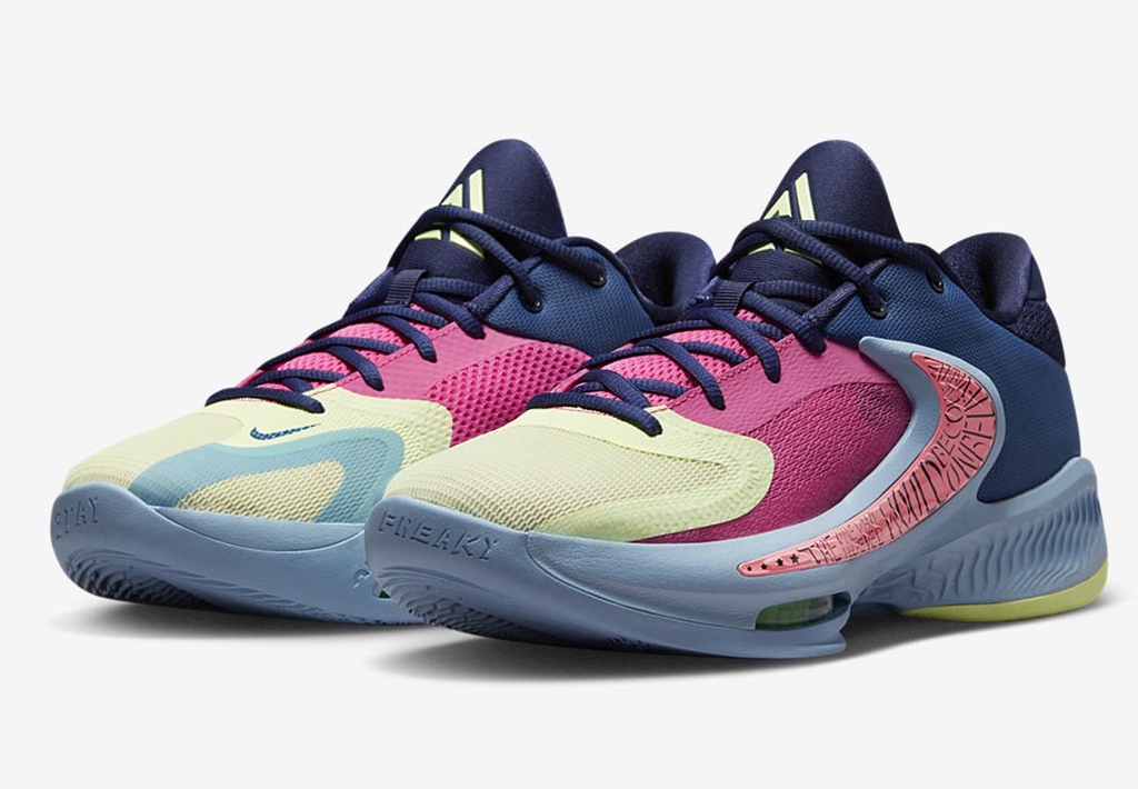 Nike,Zoom Freak 4,字母哥,阿德托昆博  字母哥 4 代更多配色曝光！颜值你打几分？