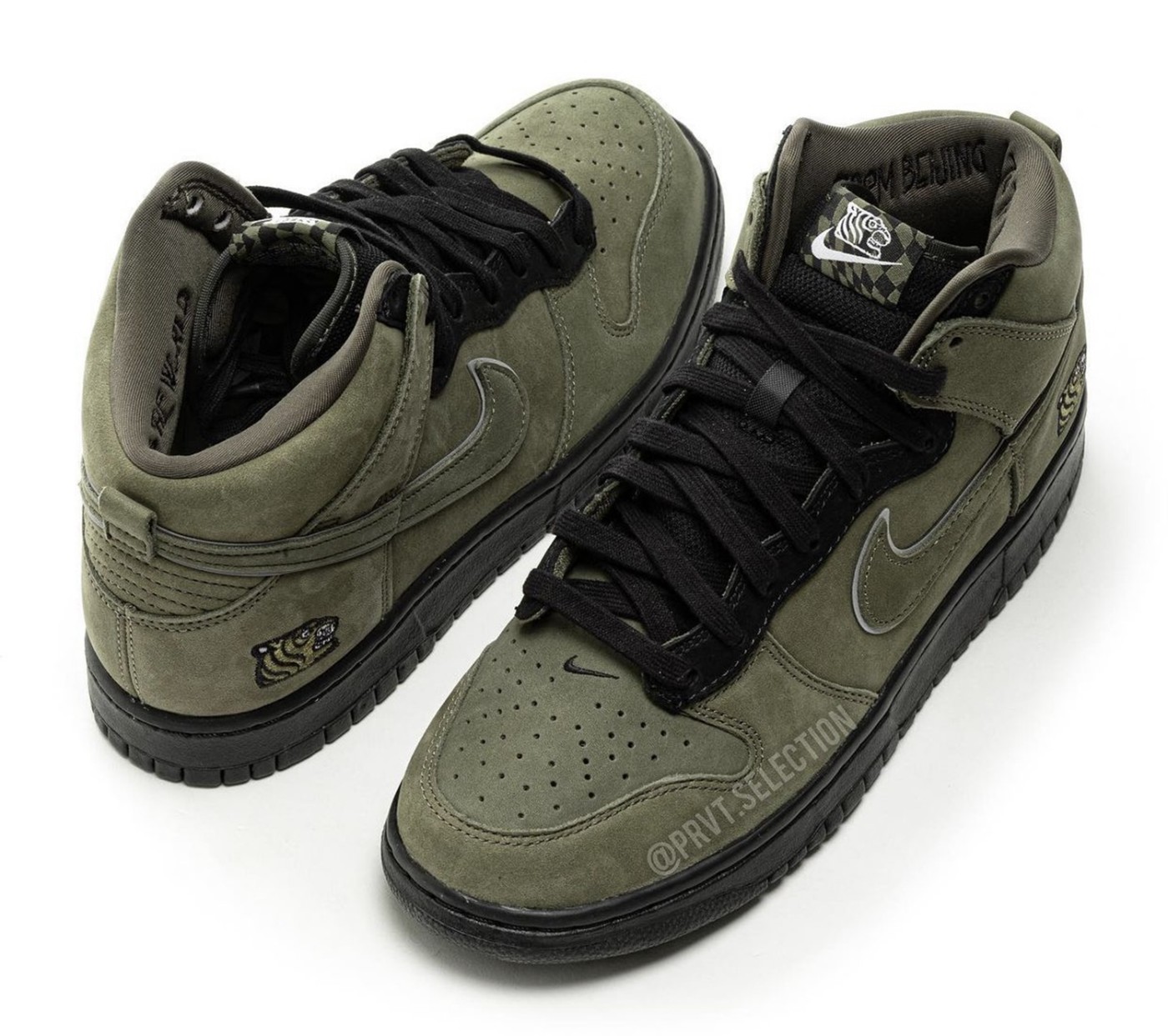 SOULGOODS,Nike,SB Dunk Hi,灵魂虎  「灵魂虎」Dunk 完整细节曝光！网友：国潮的排面！