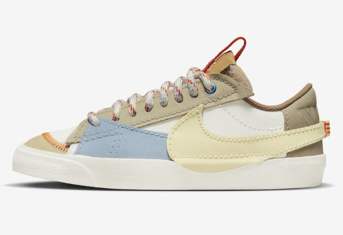 Nike,Blazer,Low,Jumbo,DX6043-1  真不是联名款吗？！Nike 解构新鞋超特别！