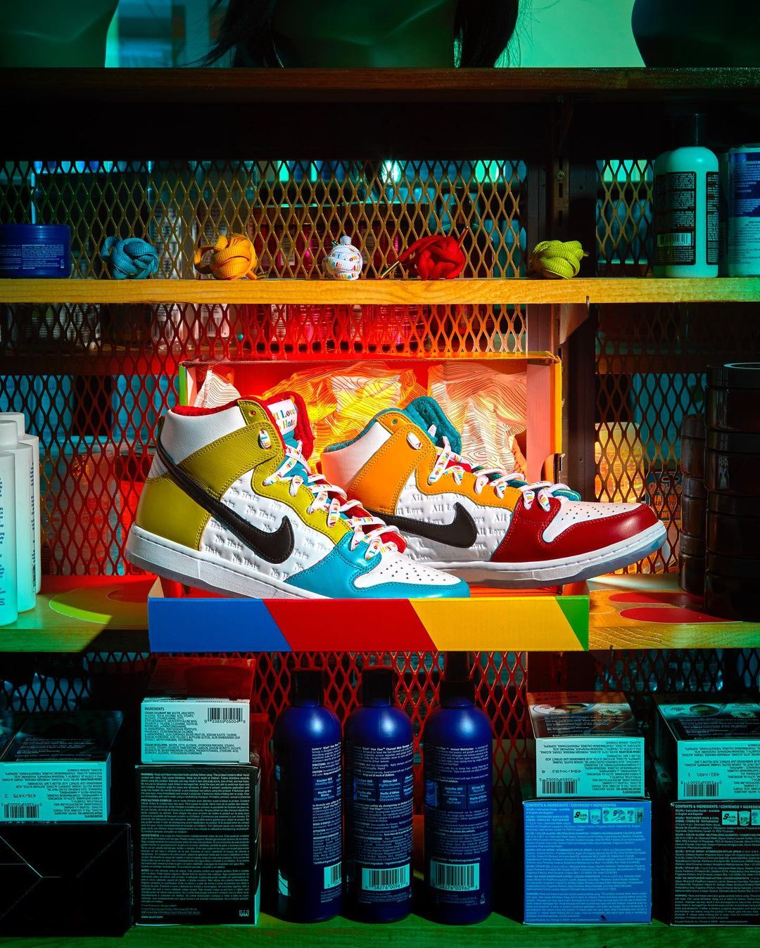 FroSkate,Dunk SB High,DH7778-1  细节多到数不清！「糖果鸳鸯」Dunk SB 国区正式上架！