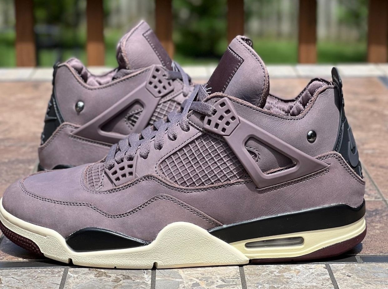 AJ4,Air Jordan 4,Nike,A Ma Man  AMM x AJ4 完整实物曝光！新配色越看越帅！