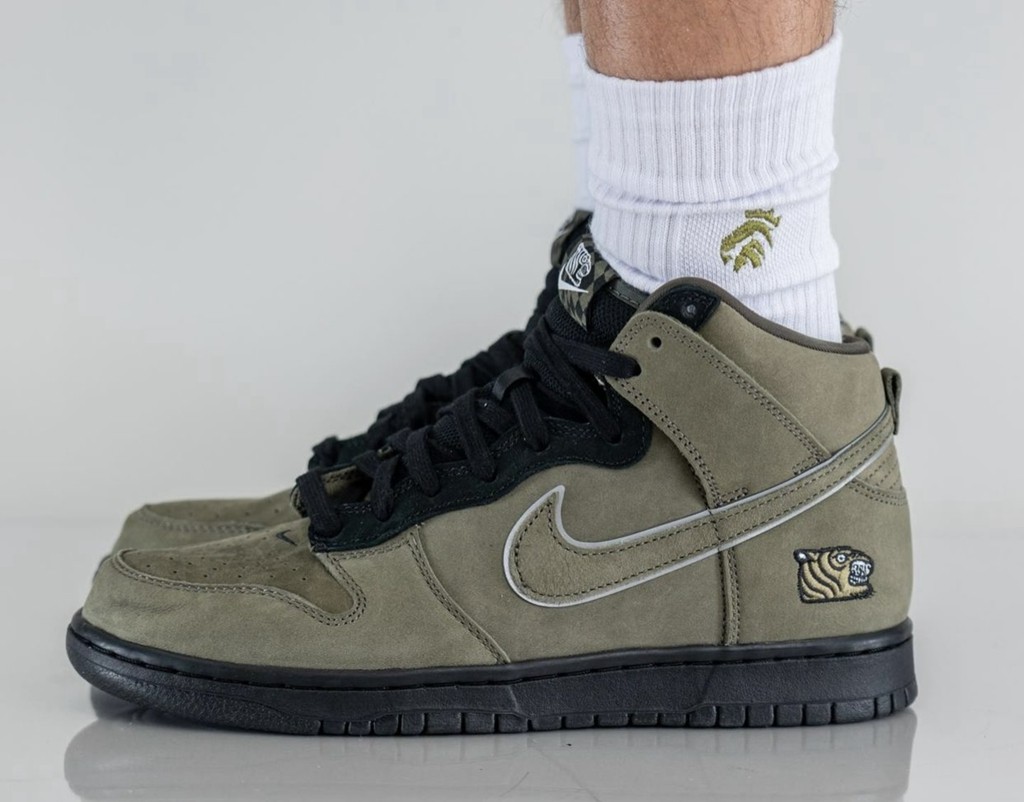 SoulGoods,Nike,SB Dunk High,DR  「灵魂虎」Dunk 实物上脚曝光！网友：已经等不及了！