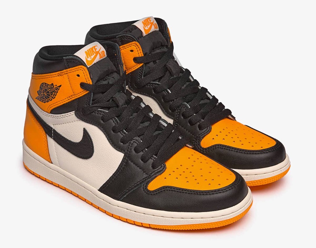 Air Jordan 1,Taxi,555088-711,发  AJ1 又要火了！？全新「黑黄脚趾」最新实物曝光！