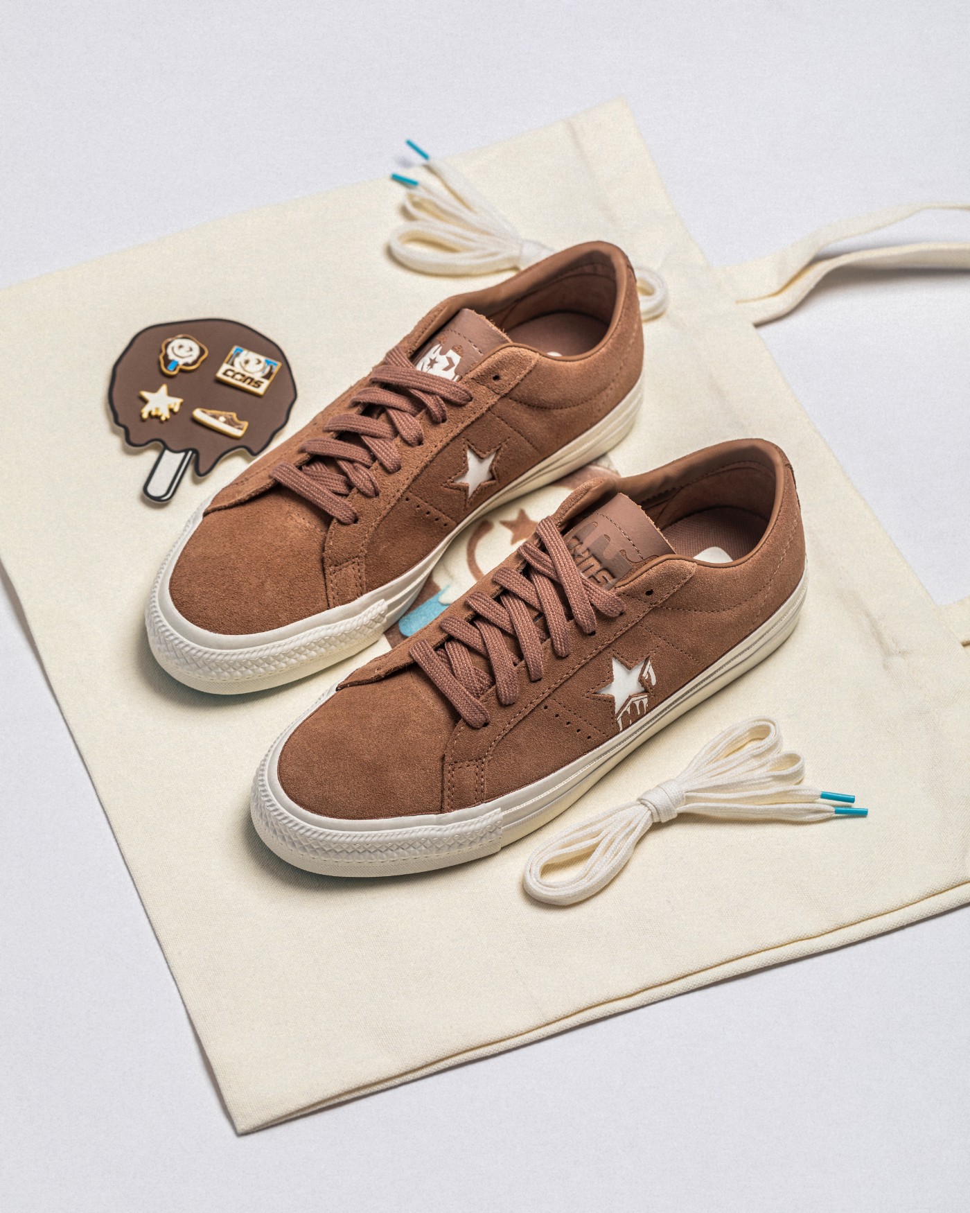 A02319C,One Star Pro,Converse  「融化雪糕」主题！全新 Converse One Star 开箱上脚！