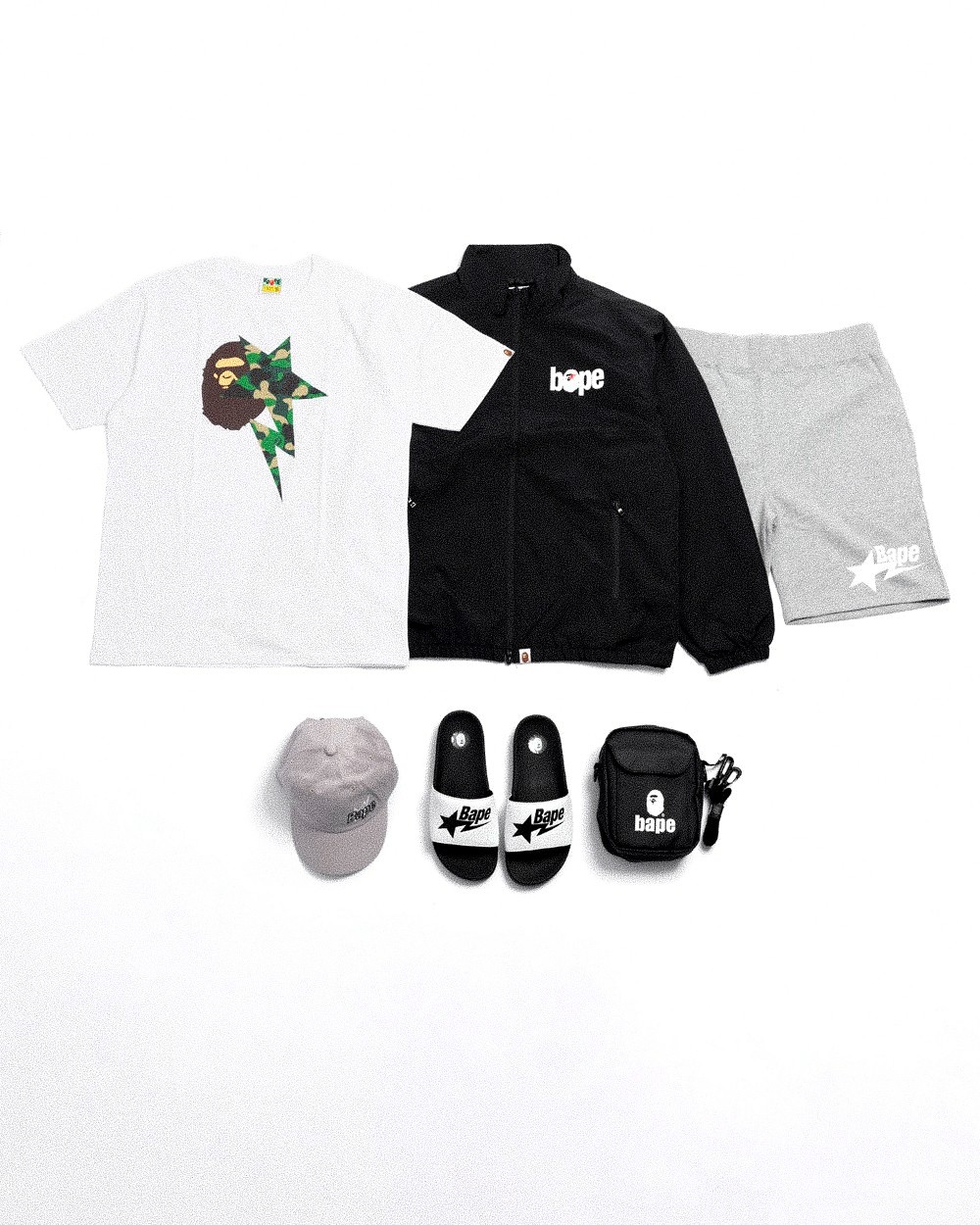 福袋,BAPE®,SUMMER BAG  手慢无！买到赚到的 BAPE®「超级套装」刚上架！