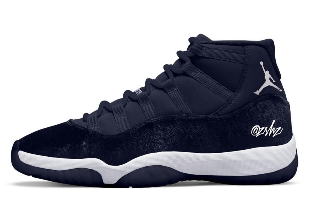 AJ11,Velvet,Midnight Navy,AR07  年底 AJ「大魔王」+1！时隔 6 年回归的特殊版本！