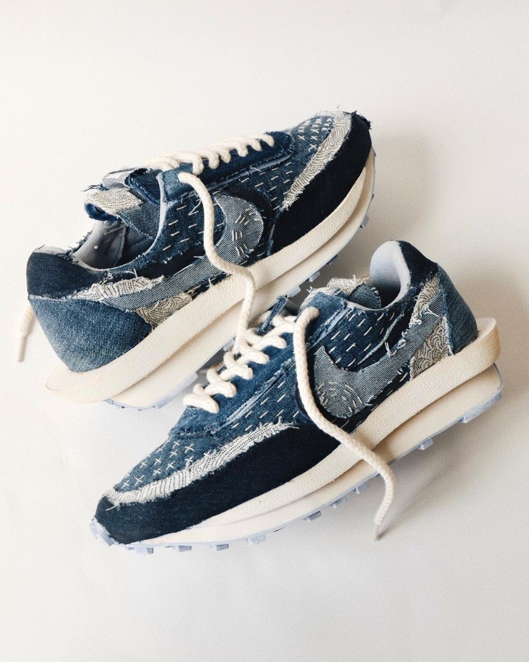 Nike,sacai,Boro  sacai x Nike 又有隐藏款？！鞋面设计实在太帅了！