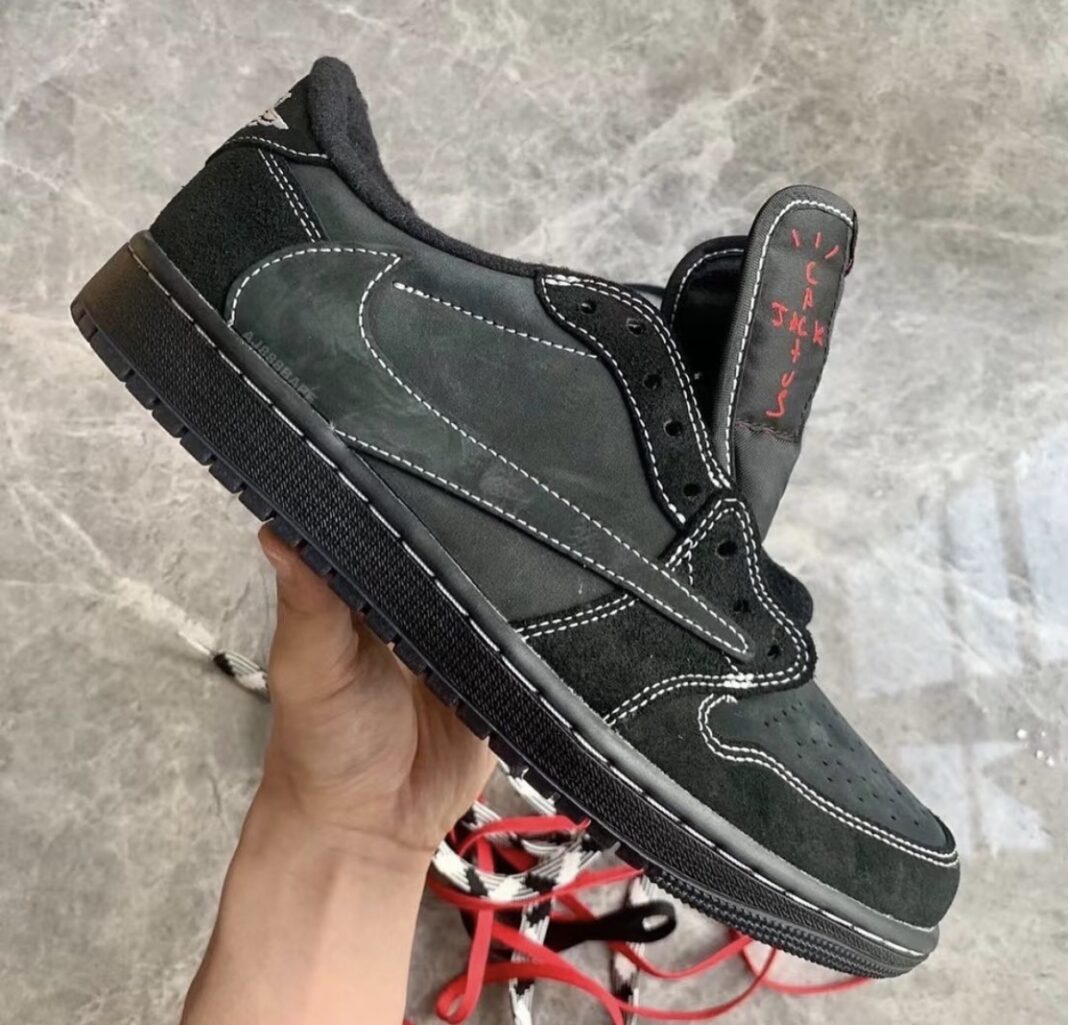 TS,Travis Scott,Air Jordan 1 L  「倒钩 5.0」这个细节不一般！难道是 Dior 三方联名？！