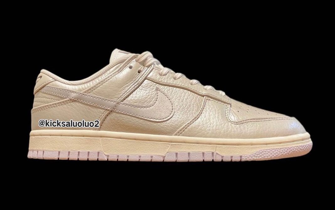Nike,Dunk Low,Pearl  「珍珠奶油」Dunk 官图曝光！这个细节从没见过！