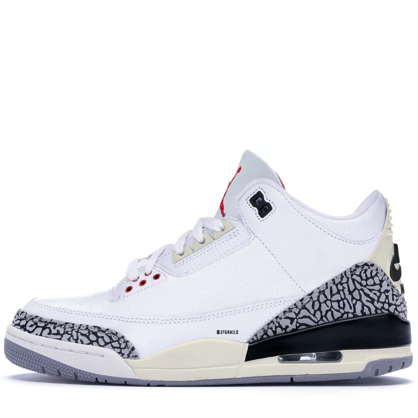 Air Jordan 1,White Cement,DZ54  庆祝诞生三十五周年！AJ3 与 AJ1 合体了！