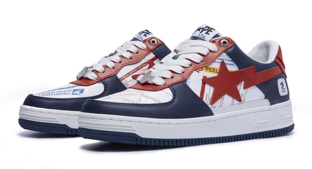 USPS,BAPE STA  BAPE 新联名细节够特别！还有超帅服饰！