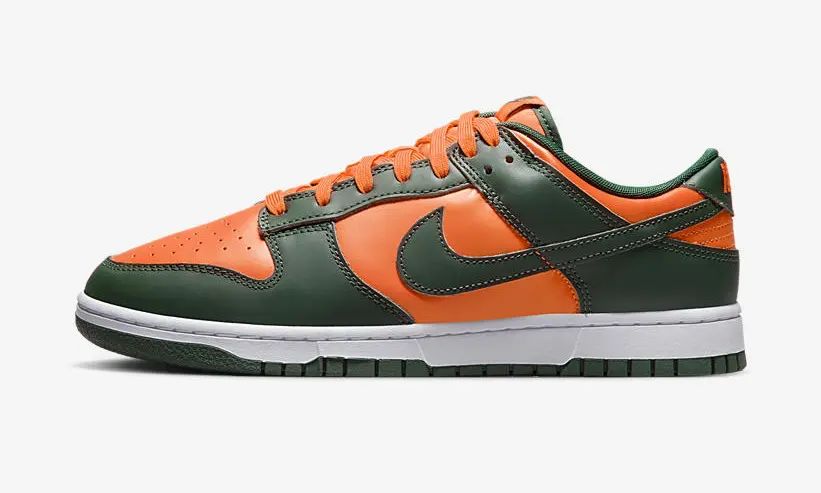 Nike,Dunk Low,Miami Hurricanes  超抢眼暴力橙！新配色 Dunk Low 官图曝光！