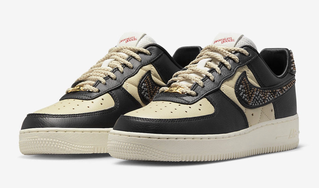 Premium Goods,Nike,Air Force 1  又一双球鞋店铺联名！「麻绳」AF1 规格真不一般！
