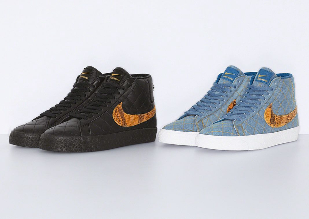 Supreme,Nike,SB Blazer Mid,DX8  规格比元年高！Sup x Nike「天价联名」本周登场！
