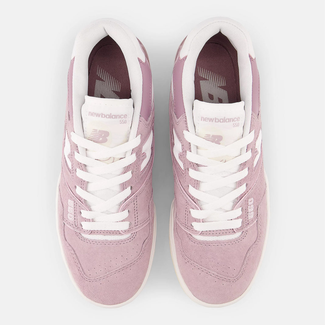BBW550PB,New Balance 550,NB  NB 今年玩明白了！这双「樱花粉」质感太绝了！