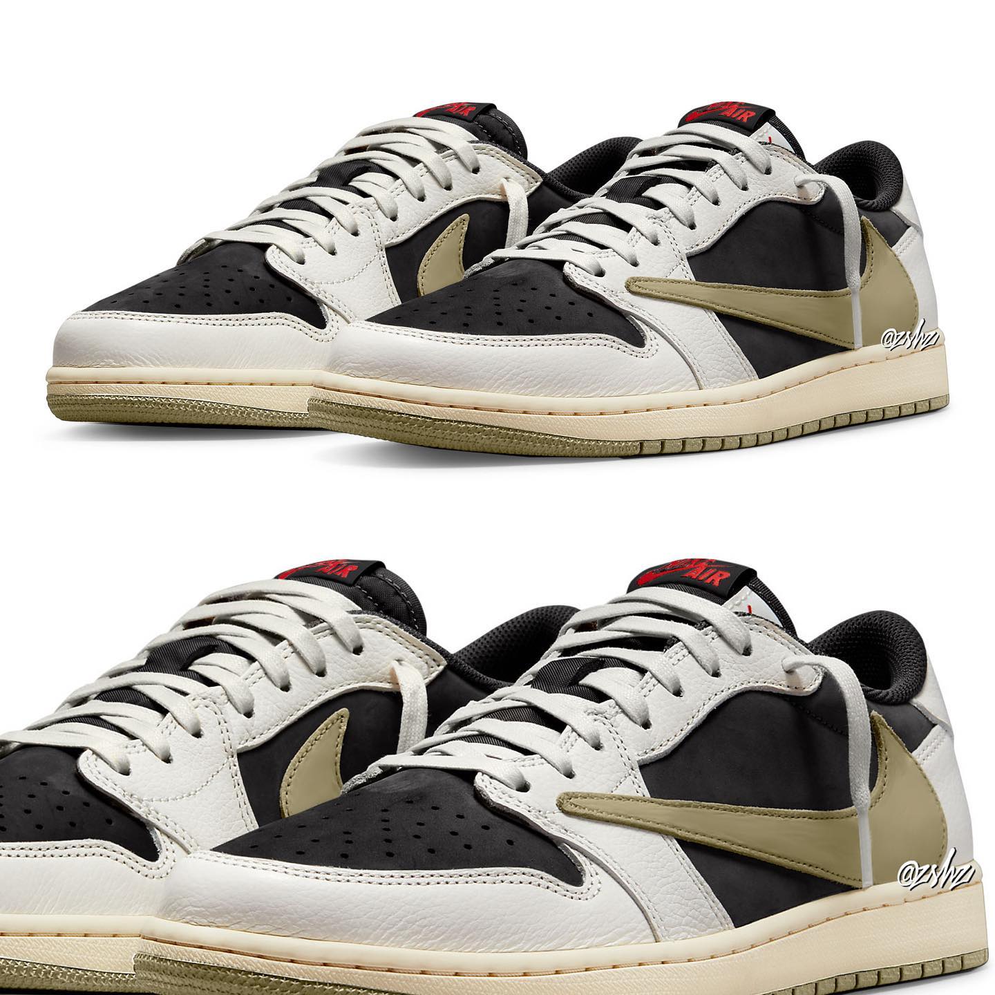 Travis Scott,Air Jordan 1,明星  Travis Scott 上脚倒钩 4.0！网友：凭什么市售只有女鞋？