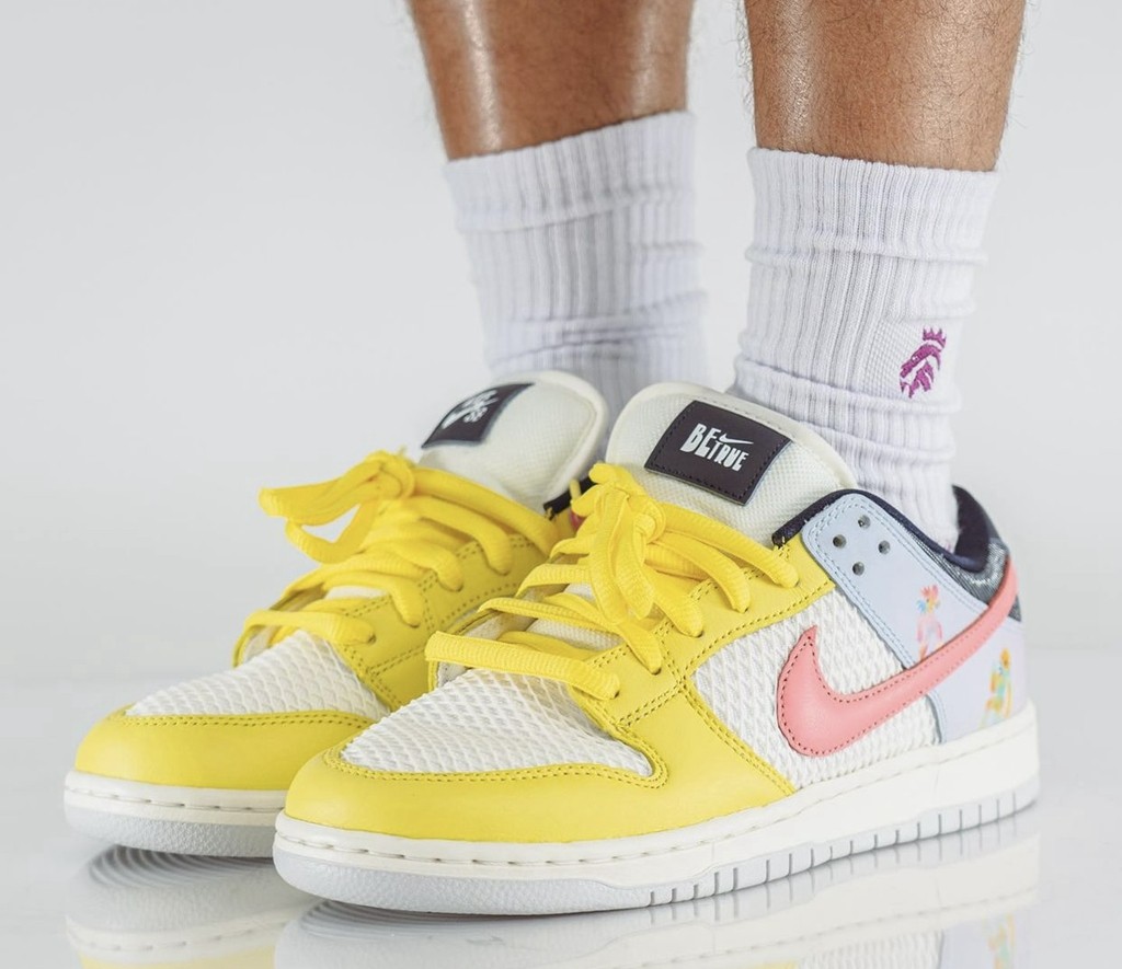 Nike,SB Dunk Low,Be True,DX593  一改彩虹主题！全新「Be True」Dunk 造型够特别！