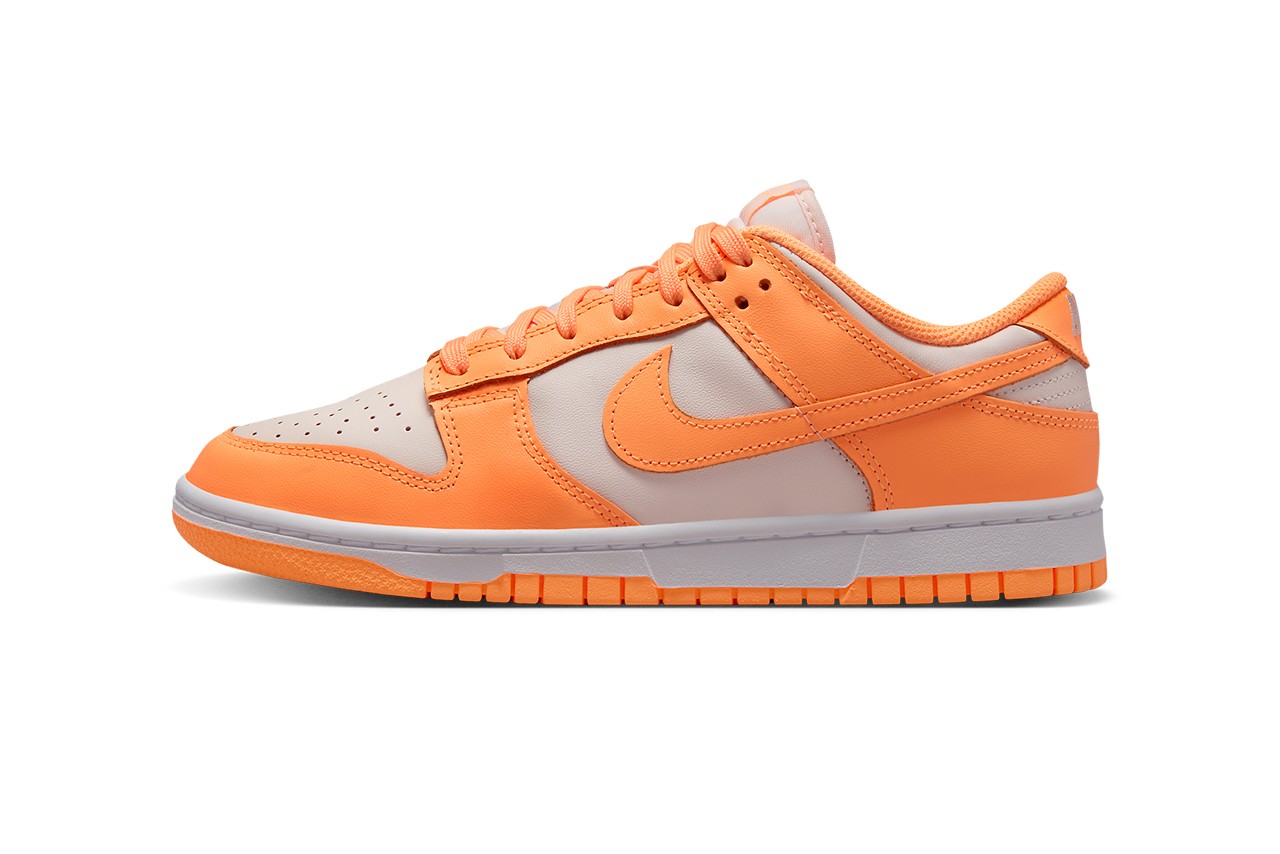 Nike,Dunk Low,Peach Cream  亮橘色太醒目了！全新配色 Nike Dunk Low 官图释出！