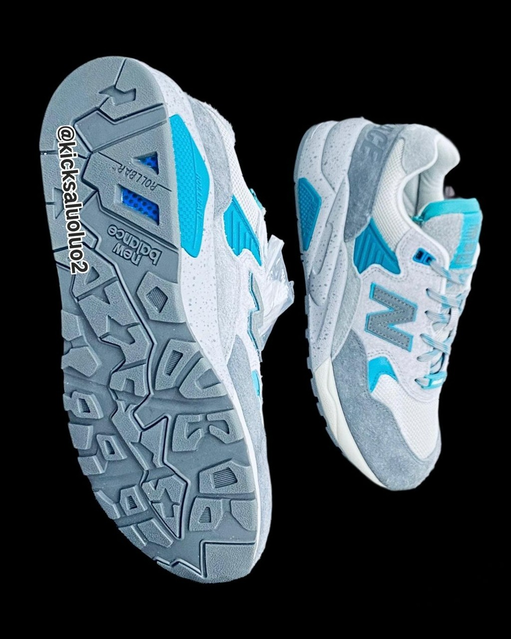 Palace,New Balance 580  一口气三双！Palace x NB 联名新鞋实物曝光！