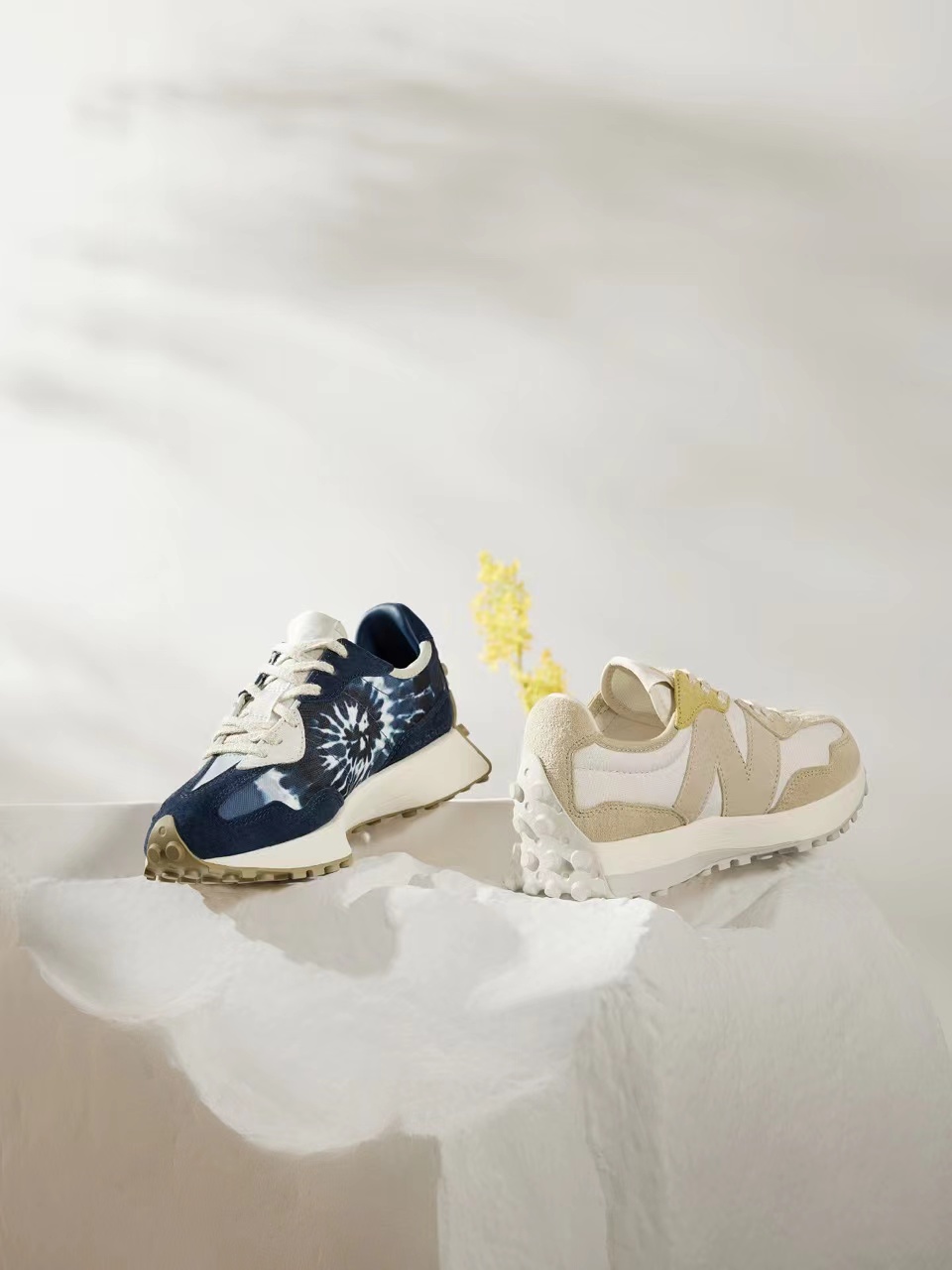 BEAST,New Balance 327  扎染配色 yyds！New Balance x BEAST 全新联名曝光！