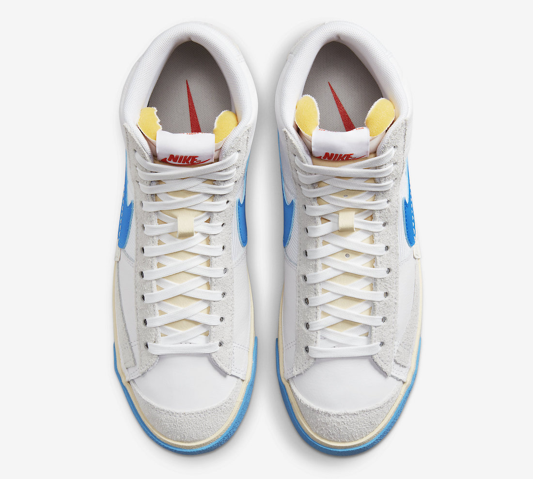 Nike,Blazer Mid,77,Remastered,  经典蓝白配色！全新 Nike Blazer 官图释出！