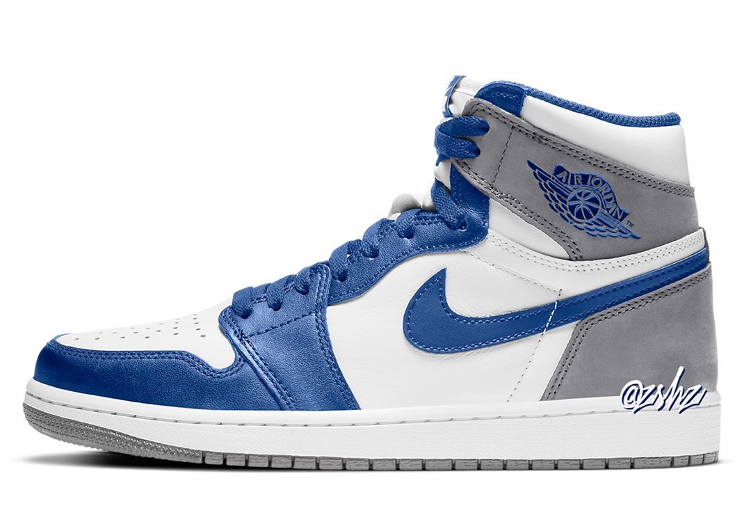 Air Jordan 1 High OG,Ture Blue  又一双 35 周年纪念配色！Air Jordan 1 全新配色曝光！