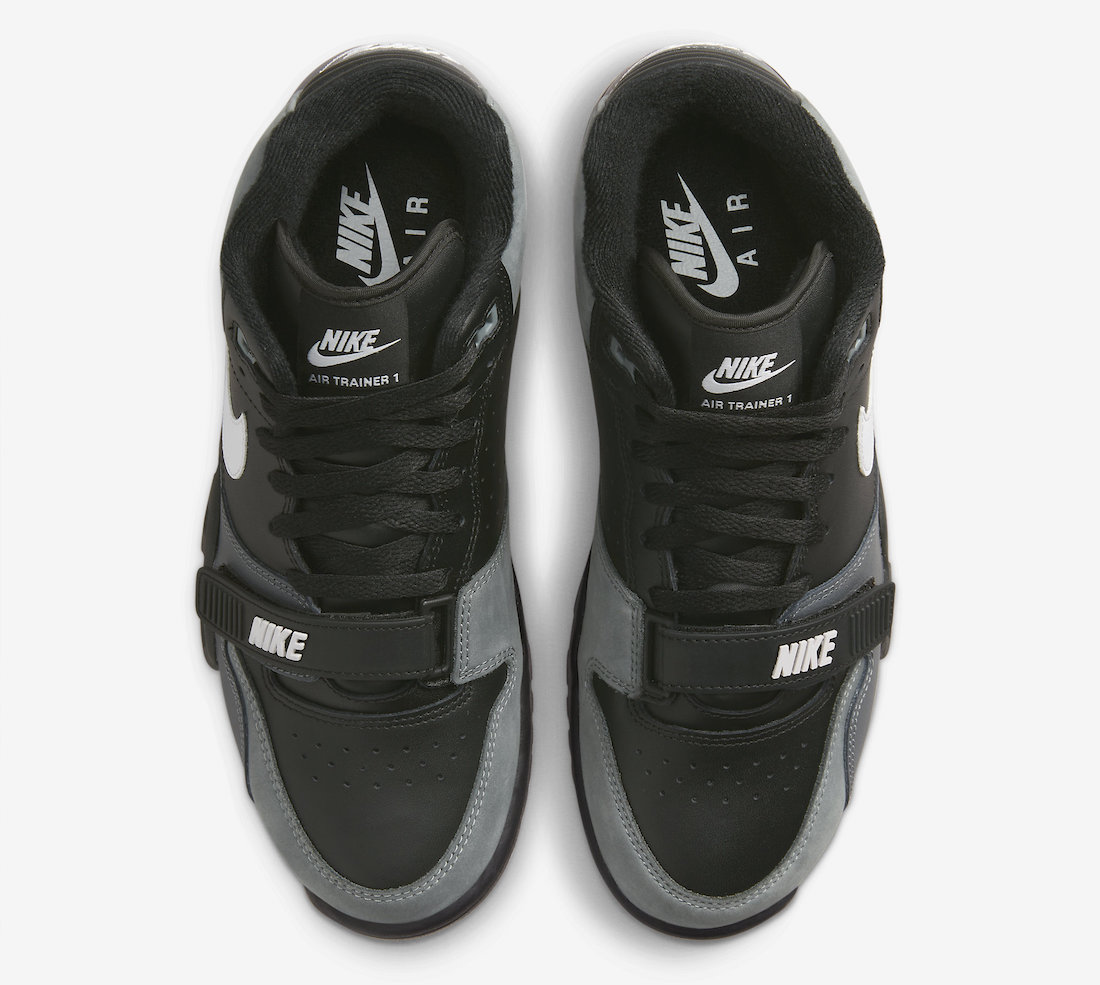 Nike,Air Trainer 1,Black Grey,  复古风回归！全新 Nike Air Trainer 1 官图曝光！