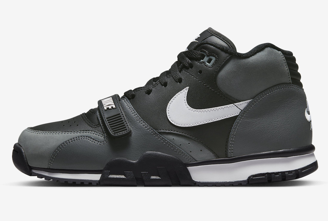 Nike,Air Trainer 1,Black Grey,  复古风回归！全新 Nike Air Trainer 1 官图曝光！