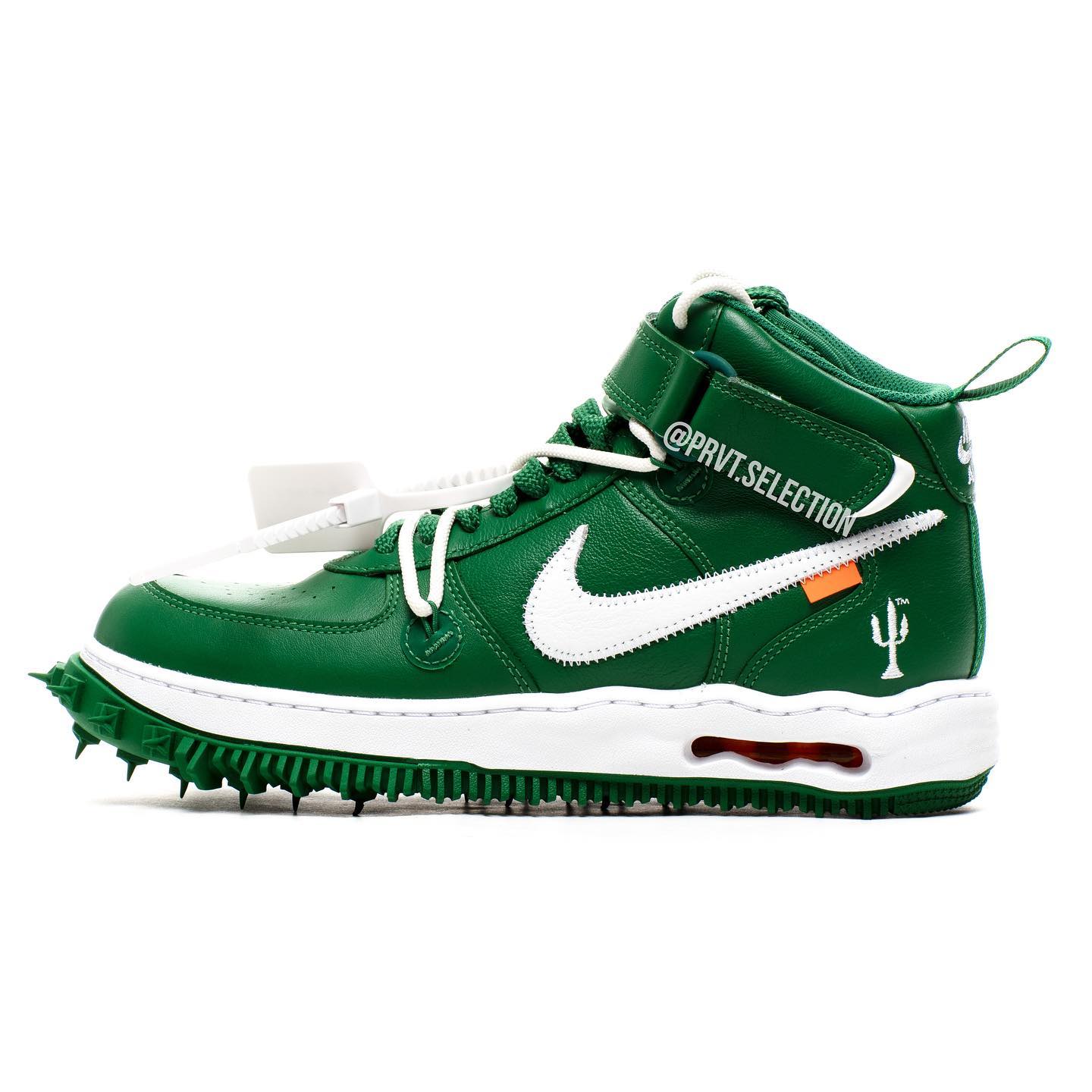 Off White,Nike Air Force 1 Mid  「钉钉鞋」归来！OFF-WHITE 全新联名曝光！