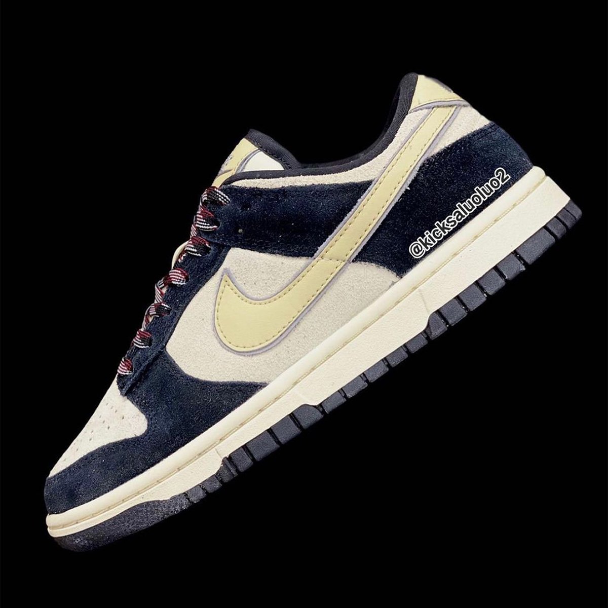 Nike,Dunk Low,Navy Suede  面料有点儿意思！全新 Nike Dunk Low 正式曝光！